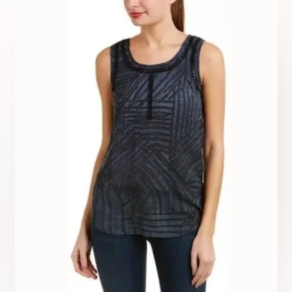 CAbi Limited Edition Beaded Tank